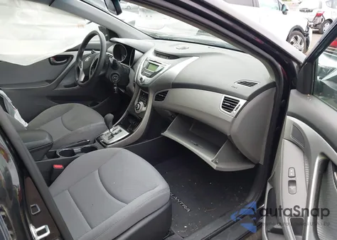 2012 Hyundai Elantra Gls (Ulsan Plant) z USA, uszkodzony, nr VIN KMHDH4AE6CU341455